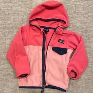 Patagonia toddler fleece jacket